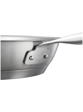 Сковорода ВОК из нержавеющей стали 28 см FISKARS All Steel Pure 