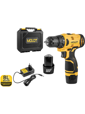 Дрель-шуруповерт аккумуляторная MOLOT MBD 1213 Dli 