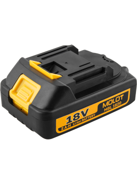 Аккумулятор 18 В 2 Ач Li-Ion MOLOT MBL 1820 для MBD 1820 Li 