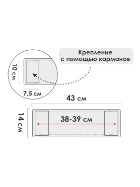Сменная насадка для швабры из микрофибры и нейлона PERFECTO LINEA пеноэффект 
