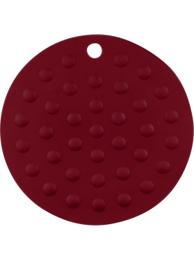 Коврик под горячее круглый PERFECTO LINEA Burgundy 