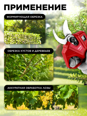 Секатор аккумуляторный WORTEX CBS 2030 ALL1 XLT