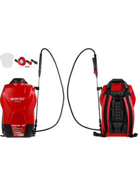 Опрыскиватель ранцевый аккумуляторный 16 л WORTEX KS 1640 Li ALL1 XLT SOLO 