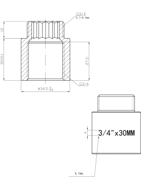 Удлинитель латунный усиленный AV ENGINEERING