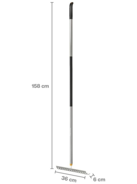 Грабли зубчатые FISKARS Ergonomic Soil 