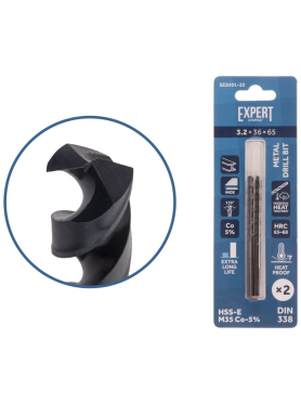 Сверло по металлу STARTUL Expert Black HSS-Co SE8301