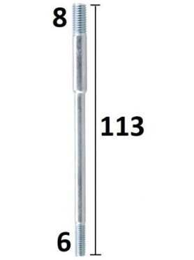 Шпилька карбюратора для двигателя 168F/170F 