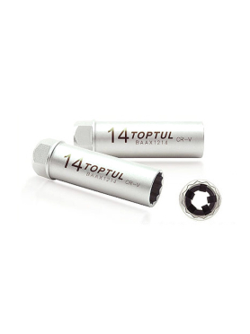 Головка свечная 3/8" 14 мм TOPTUL 
