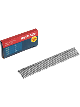 Гвозди отделочные 10 мм тип 18GA 5000 штук WORTEX 
