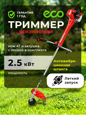 Бензиновый триммер (Мотокоса) ECO GTP-255 Power MAX 