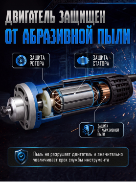 Шлифмашина прямая BULL EDG 5028 