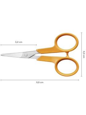 Ножницы маникюрные изогнутые FISKARS Classic 10 см 