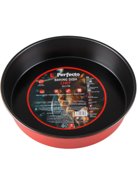 Форма для выпечки металлическая круглая PERFECTO LINEA Chef