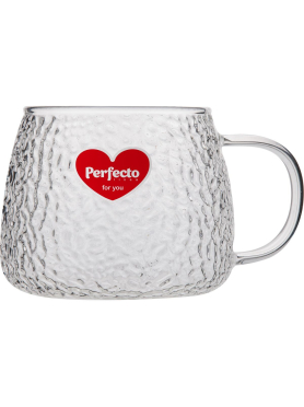 Кружка стеклянная PERFECTO LINEA Symphony Clear 450 мл 