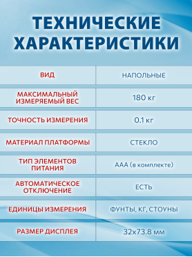 Весы напольные NORMANN ASB-480 