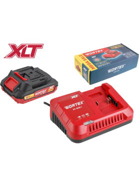 Комплект аккумулятор и зарядное устройство WORTEX ALL1 XLT