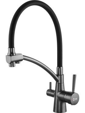 Смеситель для кухни AV ENGINEERING Lux D35 графит 