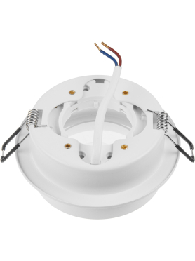 Светильник точечный встраиваемый GX53 15 Вт LEIDEN ELECTRIC белый 