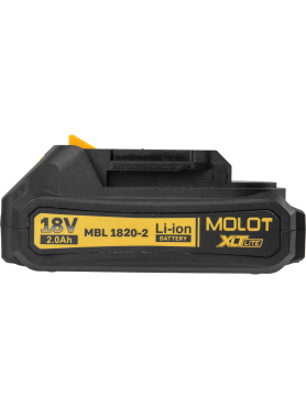 Аккумулятор 18В Li-Ion MOLOT MBL 18хх-2 XLT Lite