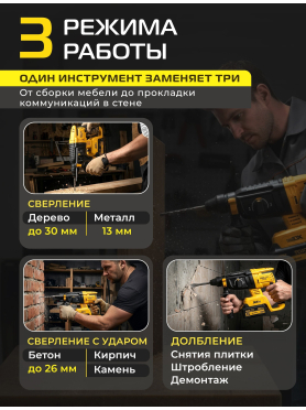 Перфоратор аккумуляторный MOLOT CRH 1814 XLT Lite