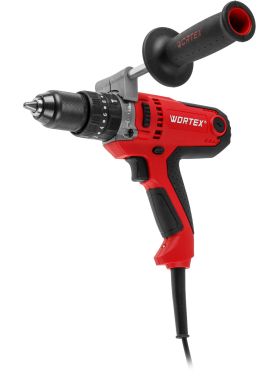 Дрель-шуруповерт сетевая ударная WORTEX DR 1323 D 