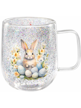 Кружка стеклянная с двойными стенками PERFECTO LINEA Easter