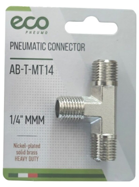 Переходник T-образный наружная резьба 1/4" ECO 