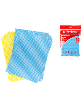 Салфетки универсальные PERFECTO LINEA Super absorbent вискозные 10 штук 