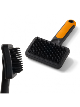 Щетка для шерсти силиконовая PET FISKARS 