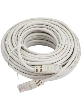 Патч-корд витая пара REXANT U/UTP Cat. 5e 15 м Grey 