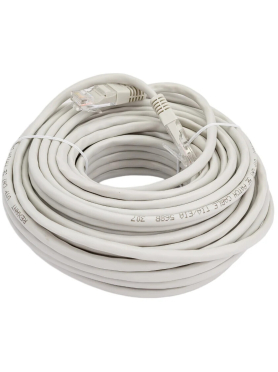 Патч-корд витая пара REXANT U/UTP Cat. 5e 15 м Grey 