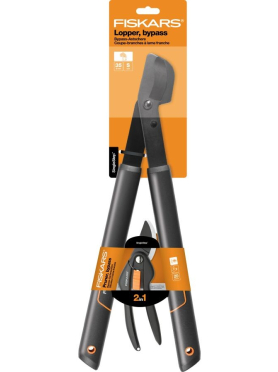 Сучкорез FISKARS L28 SingleStep (112160) и Секатор плоскостной FISKARS P26 Single Step (1000567) FISKARS Set 