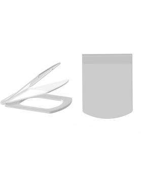 Сиденье для унитаза с микролифтом AV Engineering Kvadro 