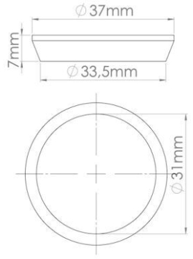 Кольцо уплотнительное конусное AV ENGINEERING