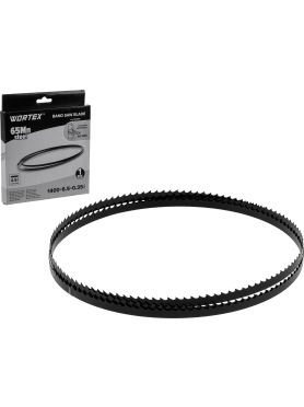Ленточное пильное полотно 1400х6,5мм для ленточной пилы WORTEX IBS 3585 