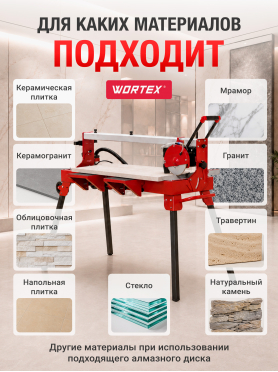 Плиткорез электрический WORTEX TC 3015 CM 