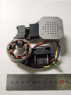 Статор в сборе для дрели-шуруповерта MOLOT MBD1215Li 