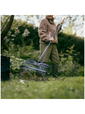 Грабли-лопата зубчатые FISKARS OneClick 