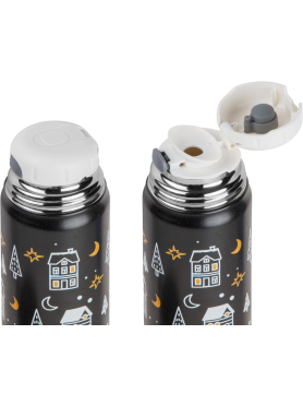 Термос PERFECTO LINEA Snowy spell 0,5 л черный 