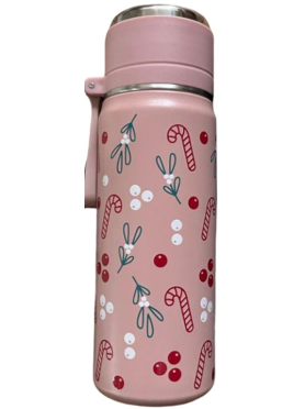 Термос PERFECTO LINEA Snowy spell 0,5 л розовый 