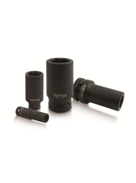 Головка ударная 1/2" 6 граней глубокая TOPTUL
