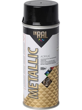 Краска аэрозольная INRAL Metallic Spray