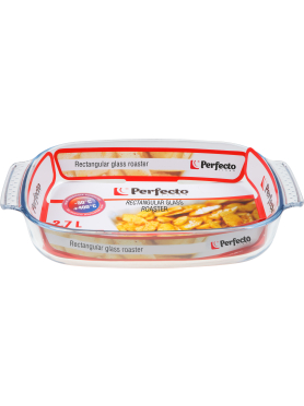 Форма для выпечки из жаропрочного стекла прямоугольная PERFECTO LINEA