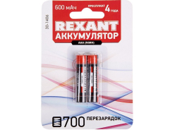 Батарейки и аккумуляторы ААА мизинчиковые REXANT