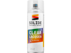 Аэрозольные лаки в баллончиках SOLIDE