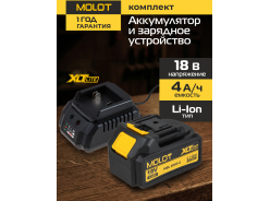Аккумуляторы для инструмента MOLOT